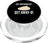 Funny Anti Mayonnaise Design Idea Got Mayonnaise? Get Away-O! Mayonnaise Hater PopSockets MagSafe PopGrip for iPhone