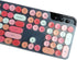 UHamn Silicone Keyboard Cover Skin Compatible for MOFII Full-Size Wireless Round Keycaps Keyboard with Number Pad