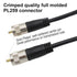 RG8X Coaxial Cable 100ft, CB Coax Cable, UHF PL259 Male to Male Connector for HAM Radio, Antenna Analyzer