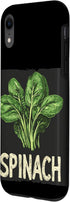 Spinach Outfit Spinach Style for Everyday Nutrition and Food Lovers Case for iPhone XR