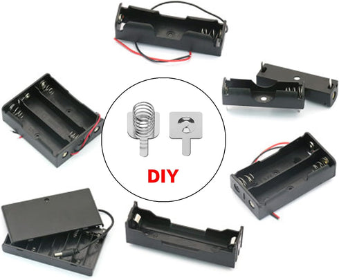 Harniruco 20 LifHap Pairs AA AAA Batteries Metal Battery Spring Contact Plate Replacement for Remote Control Battery