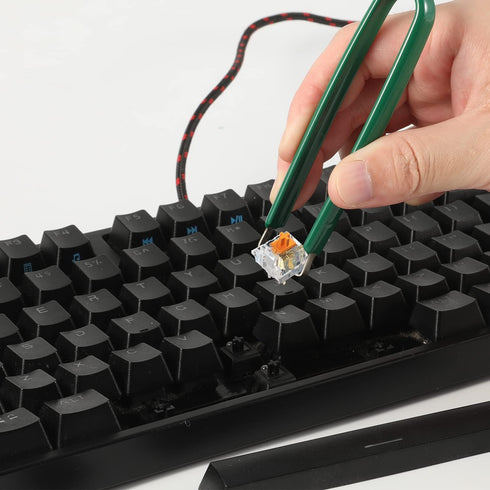 Set of 5pcs Keyboard Cleaning Tools, Keycap Remover, Key Switch Puller Kit with Keycap Tweezers for Mechanical Keyboards