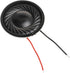 YXQ 2W 8 Ohm Micro Internal Speaker Magnet Loudspeaker 28mm Dia Round Metal Shell Wire for DIY Slim PC (4 Pcs)