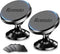 Magnetic Phone Holder for Car Dashboard, 2-Pack with Strong Magnet & 4 Metal Plates, 360° Rotation Universal Dash Mount