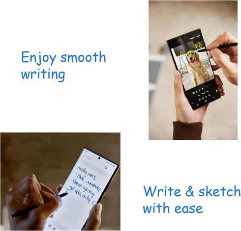 Galaxy S23 Ultra S Pen Replacement for Samsung Galaxy S23 Ultra Touch Pen, Stylus Pen Without Bluetooth (Black)