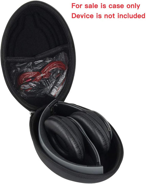 Hermitshell Hard Travel Case for iJoy Matte Wireless Bluetooth Over Ear Headphones, Foldable (Black)