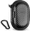 Earbud Case Holder, Wired Headphone Storage Pouch, Hard EVA Small Zipper Bag for Wireless Earbuds and Headphones