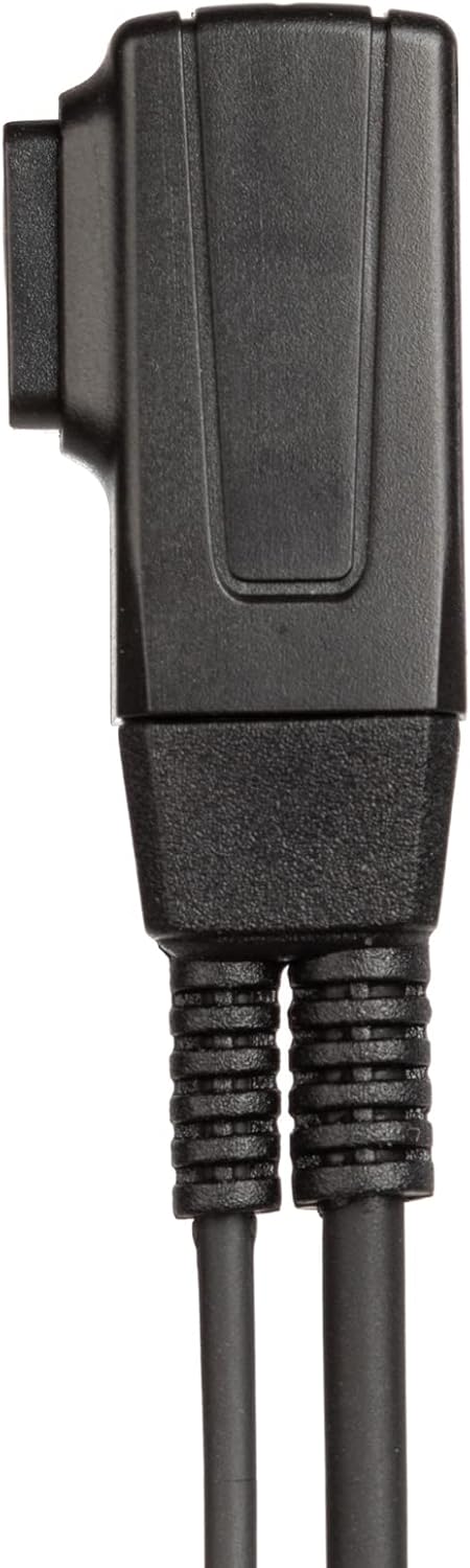 Walkie Talkie Headset for Cobra, 1 Pin Acoustic Tube Earpiece with Mic, 2 Pack Compatible with CXT195