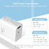 Dual USB C 33W Fast Wall Charger, Mini Block Power Brick Type C Adapter for iPhone 13/12/11 Pro Max, iPad Pro