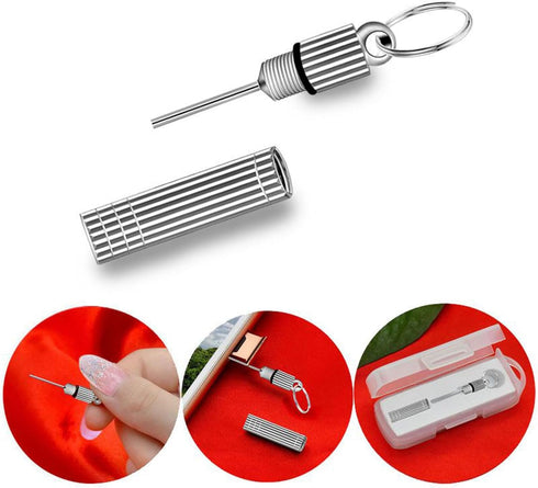 DLOULP Card Ejector Tool Smartphone Card Tray Pin Needle Opener for Phone Card Tray Pin Anti-Lost Accessories