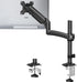 MOUNTUP Single Monitor Arm Holds 4.4-22lbs, Monitor Stand for Desk, Height Adjustable Monitors