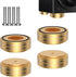 Viborg HiFi Speaker Spikes Isolation Stand Feet Pads 58x22MM, 4X Speaker Floor Protector