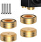 Viborg HiFi Speaker Spikes Isolation Stand Feet Pads 58x22MM, 4X Speaker Floor Protector