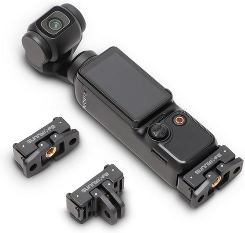 Foldable Quick-Release Extension Adapter for DJI Osmo Pocket 3, Magnetic Suction Quick Release Board Expansion Base