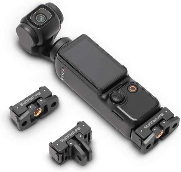 Foldable Quick-Release Extension Adapter for DJI Osmo Pocket 3, Magnetic Suction Quick Release Board Expansion Base