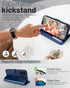 17 6.3 Inch 2025, OCASE Compatible with iPhone Wallet Case, PU Leather Flip Folio Case with Card Holders RFID Blocking