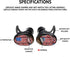 MightySkins Compatible with Apple Airpods Pro - Red Camo | Unique Vinyl Decal Wrap Cover, Protective and Durable, Easy