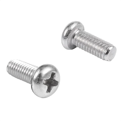 ALEOED M4 10mm Pack 10 x Screw for TV Computer LCD Monitor Stand Mounting Phillips Head Screw