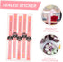100pcs Self Adhesive Paper Sealing Stickers for Packaging, Pastry Seal Strip for Handmade Craft Art, Food Retail Sticker