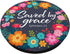 Saved By Grace Pink Blue Christian Bible Verse for Women PopSockets Swappable PopGrip