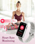 Smart Watches for Women - Compatible with iPhone and Android Phones, LYNN2 Fitness Tracker Watch with Heart Rate Monitor