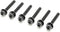 Replacement Screws 1 Set of Metric Screws (Model RS-198299) Pan Head - Philips Drive - Black Plated (Pack of 6)