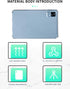 Clear Case for Headwolf FPad5/FPad5 Pro 8.4 Inch Tablet, Thin Slim Lightweight Scratch Proof Durable Protection