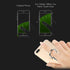 homEdge Cell Phone Skull Ring Grip, 360° Adjustable Finger Ring Holder, Set of 2 Packs - Black and White for Magnetic