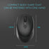 ONE-UP Wireless Mouse, 2.4G Silent Computer Mouse with USB Nano Receiver for Laptop, Chromebook, PC, Mac