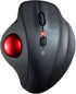 SANWA Bluetooth Ergonomic Trackball Mouse, Optical Vertical Rollerball Mice with Adjustable DPI, Compatible with