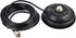 YNIBST 4.5 Inch SO239 Mobile Magnetic Antenna Mount,16.4 ft.RG-58 Cable with PL-259,for HF