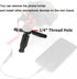 GODOX Handheld Adapter ML-H for MoveLink M1/M2 Wireless Microphone System, Mini Tripod Phone Holder Set