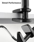 SAIJI Gooseneck Bed Phone Holder, Flexible Long Arm Phone Mount for Desk, Clip Bracket Clamp Stand for 4.0-6.5'' Mobile