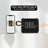 TXesign Silicone Case Cover for JBL Go 3 Portable Speaker with Removable Strap (Black)