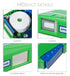 Cassette Fiber Optical Connector Cleaner, Fiber Optic Cleaning for 1.25mm/2.5mm, Cleans Over 500 Times