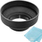 55mm Soft Rubber Lens Hood for Sony Alpha a7 Series with 28-70mm Lens