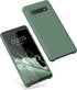 kwmobile Case for Samsung Galaxy S10, TPU Silicone Phone Cover with Soft Finish, Forest Green