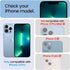 4 Pack Privacy Screen Protector for iPhone 13 Pro, 2 Pack Camera Lens Protector, 9H Hardness Scratch Resistant Tempered