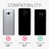 kwmobile Case for Samsung Galaxy S9, Black Matte TPU Silicone Phone Cover with Soft Finish