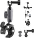 TELESIN 360 Metal Clamp Mount for Dirt Bike Motorcycle, Handlebar Mounts for GoPro 13 12 11 10 9 8 7