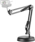 Spedal Desktop Webcam Stand with Weighted Round Base, Adjustable Scissor Arm Camera Mount