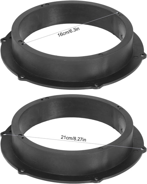 2 Pcs/Set Car Speakers Mounting Bracket, Car Door Audio Speaker Adapter Spacer Rings