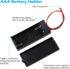 Battery Holder - 5 PCS 3V AAA Battery Case Cover with ON/Off Switch and Wire Leads for BBC Micro:bit Arduino