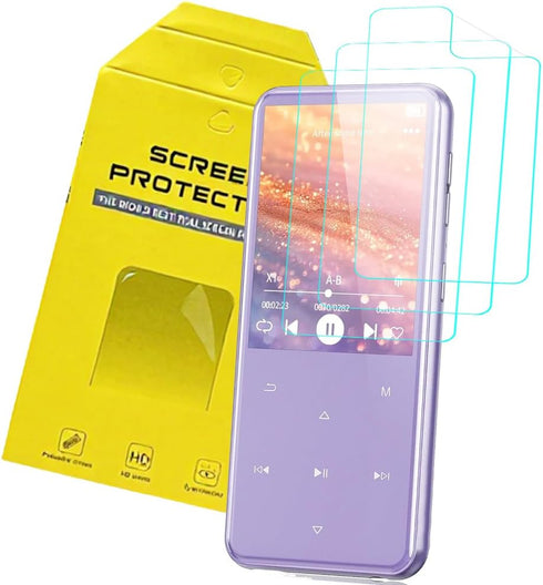 Covthch 3 Pack for AGPTEK M3 / Aiandcc M6 MP3 Player Screen Protector,