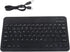 Spanish & English Language Rechargeable Mini Keyboard, Portable with 7 Multimedia Keys, 78 Buttons for iOS/Android