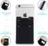 Cell Phone Stick on Wallet, Credit Card & Business Card Holder (3 Packs) Compatible with iPhone, Android, Most