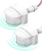 EDISHINE Outdoor Motion Sensor, 240° Detection Range & 60FT Detection Distance, Dusk to Dawn