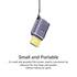 PNGKNYOCN 8K HDMI Adapter, 48Gbps HDMI 2.1 Male to Female Extender, Supports 8K@60Hz, 4K@120Hz, HDR, eARC (2-Pack)