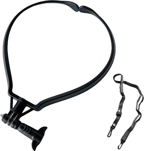 ThtRht Action Camera Neck Mount Holder with Chest Straps Hands-Free Chest Recording Stand
