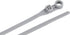 Gardner Bender 45-308MTG Mounting Cable Tie, 8 Inch, 50 lbs. Tensile Strength, 15 Pk., Grey